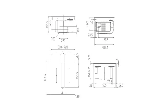Аспириращ плот Elica NikolaTesla FIT BL 60